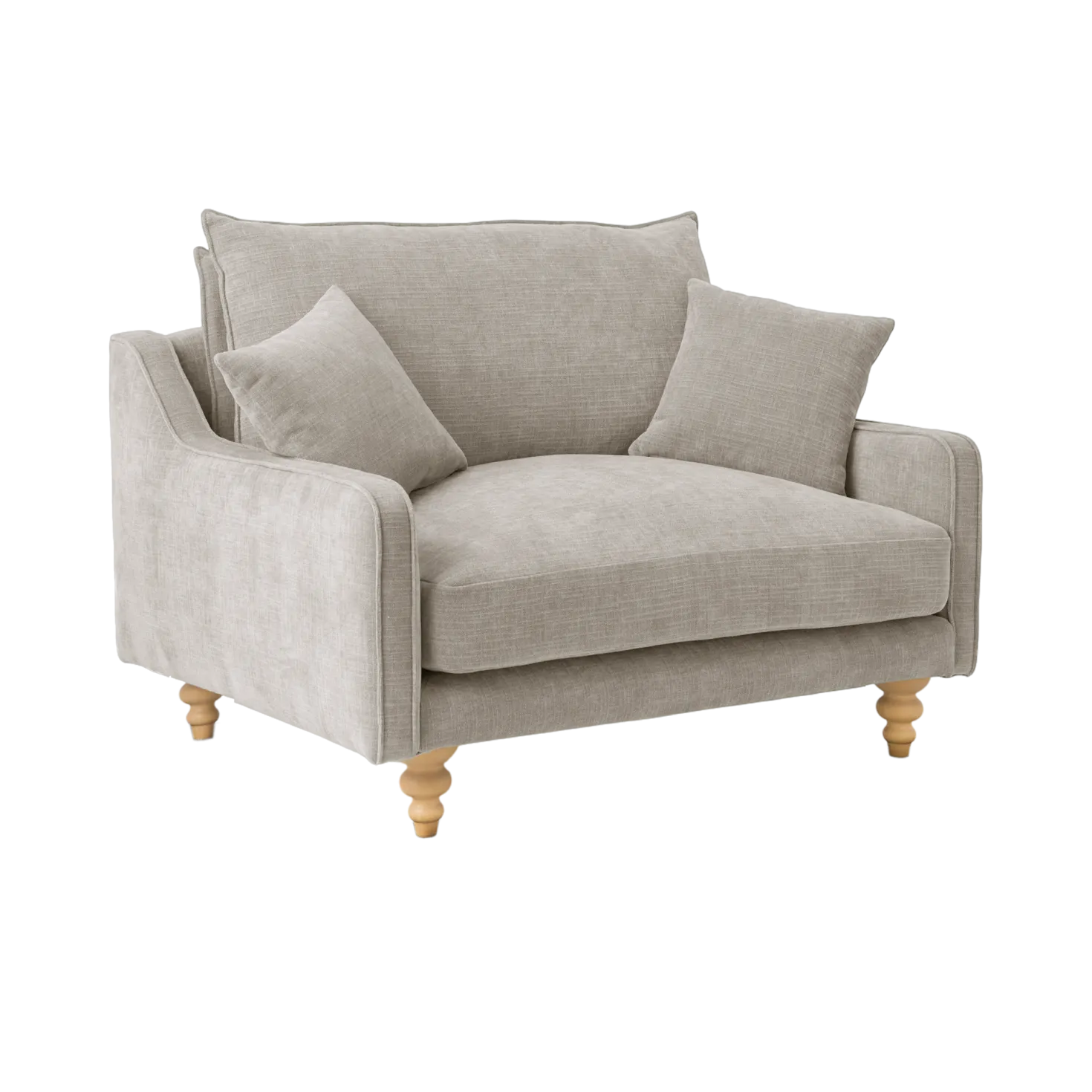 Fauteuil tissu Orso XL