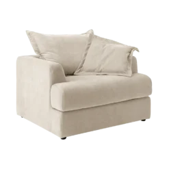 Fauteuil tissu Pacha