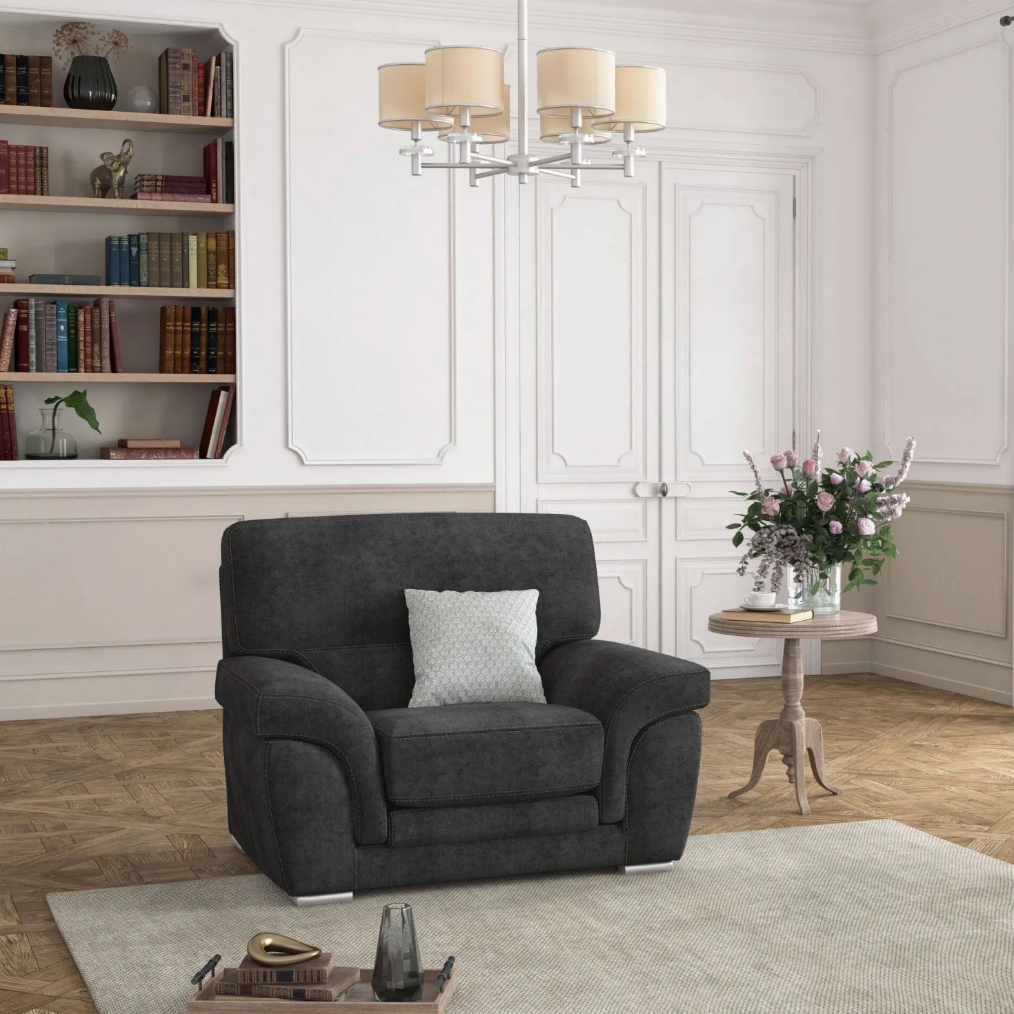 Fauteuil tissu Vittoria