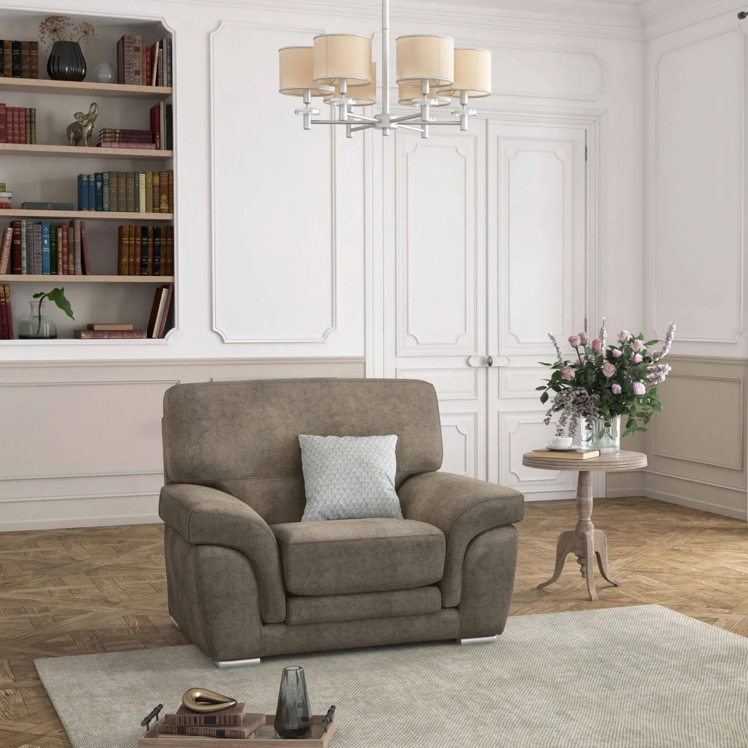 Fauteuil tissu Vittoria