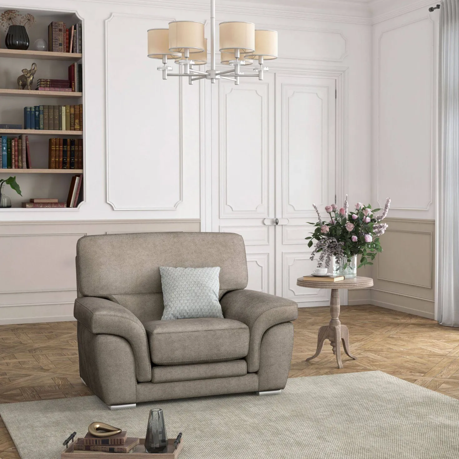 Fauteuil tissu Vittoria