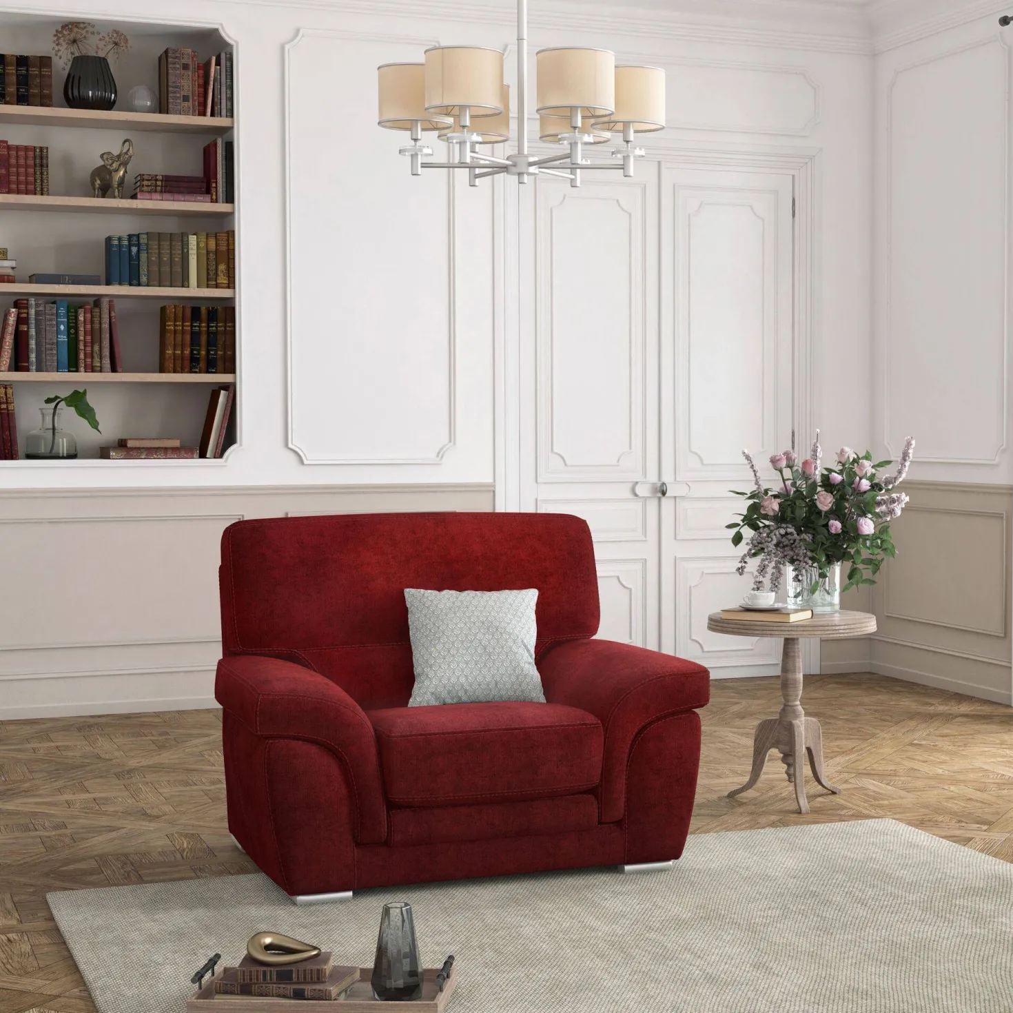 Fauteuil tissu Vittoria