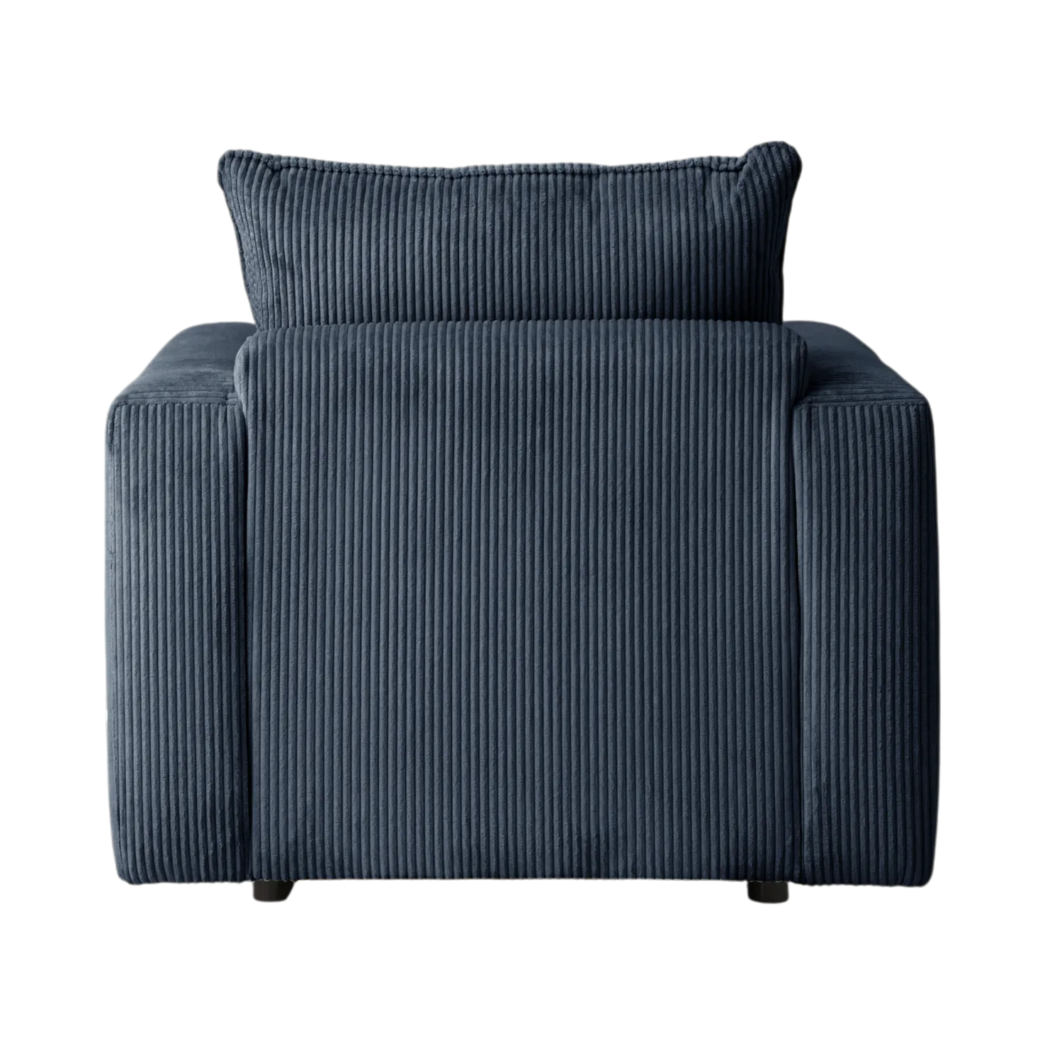 Fauteuil velours côtelé Otto