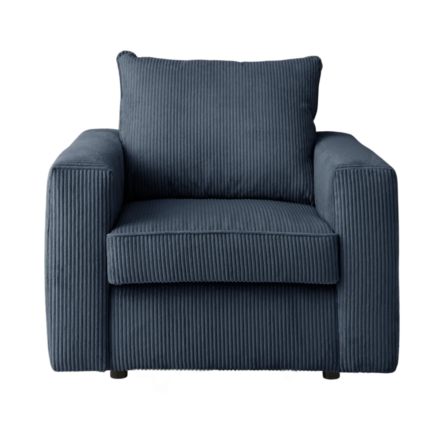 Fauteuil velours côtelé Otto