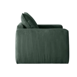 Fauteuil velours côtelé Otto