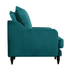 Fauteuil velours Olie