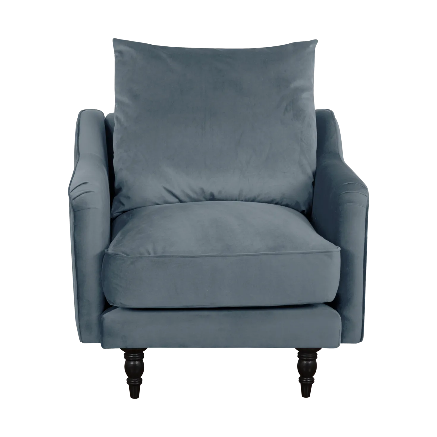 Fauteuil velours Olie
