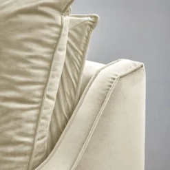 Fauteuil velours Orso