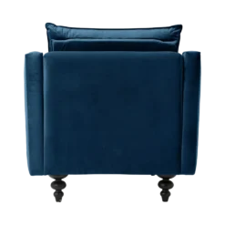 Fauteuil velours Orso