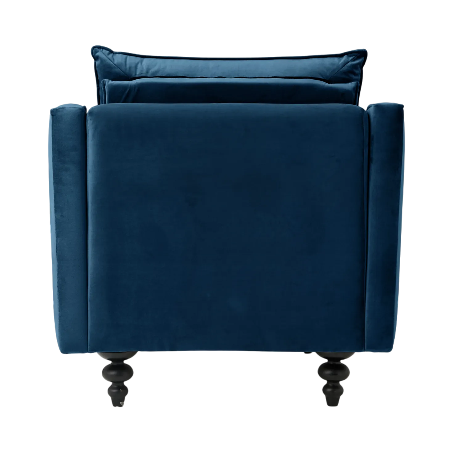 Fauteuil velours Orso