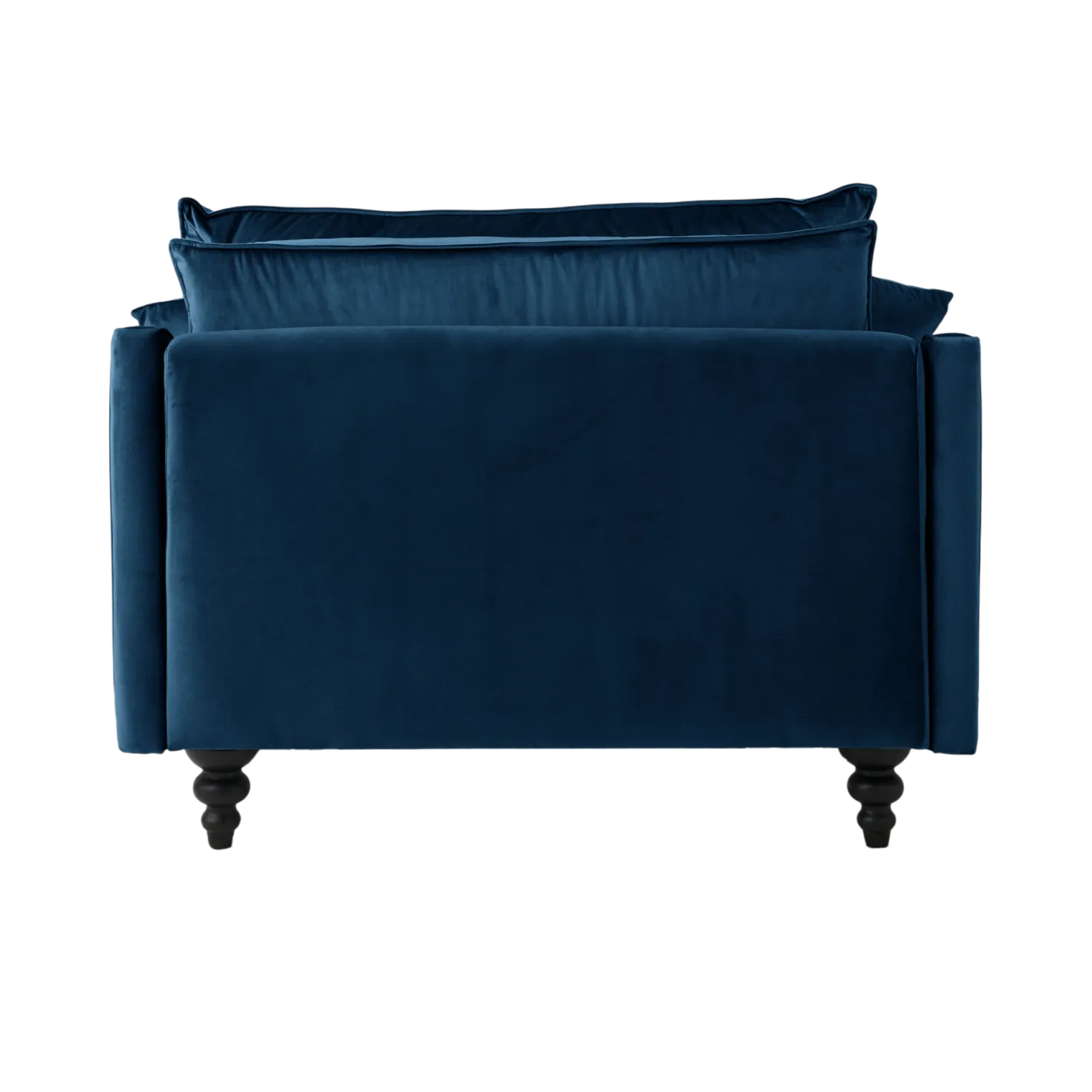 Fauteuil velours Orso XL