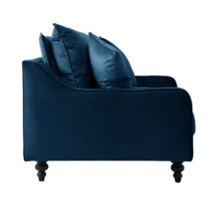 Fauteuil velours Orso XL