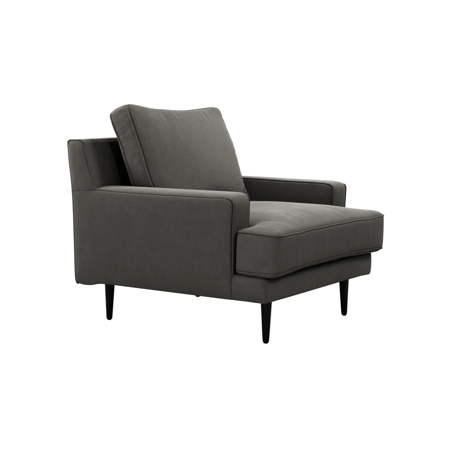 Fauteuil velours Oscar