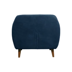 Fauteuil velours Paimpol