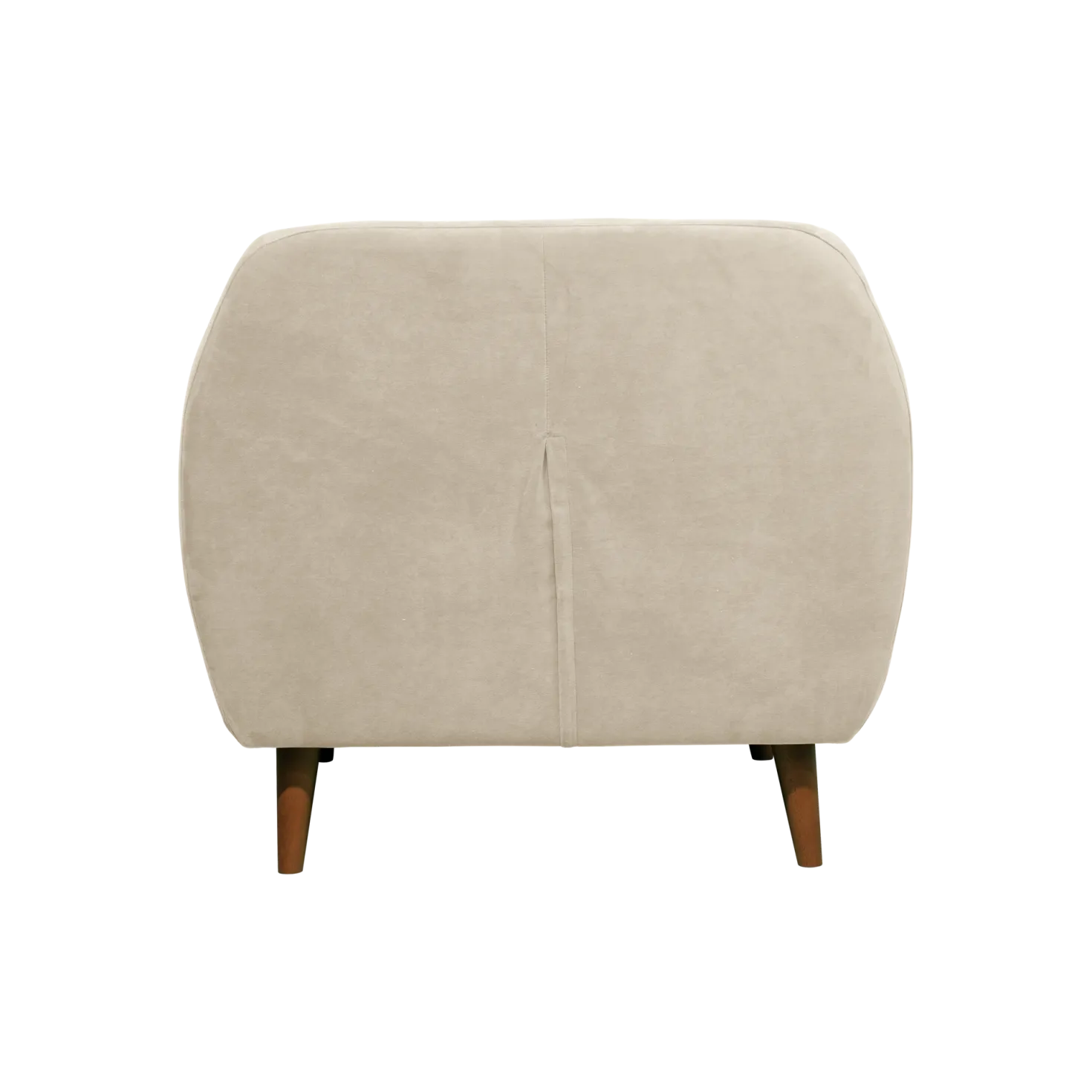 Fauteuil velours Paimpol