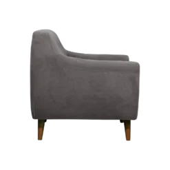 Fauteuil velours Paimpol
