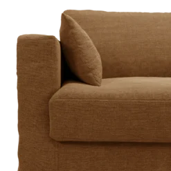 Fauteuil XL lin déhoussable Martigues
