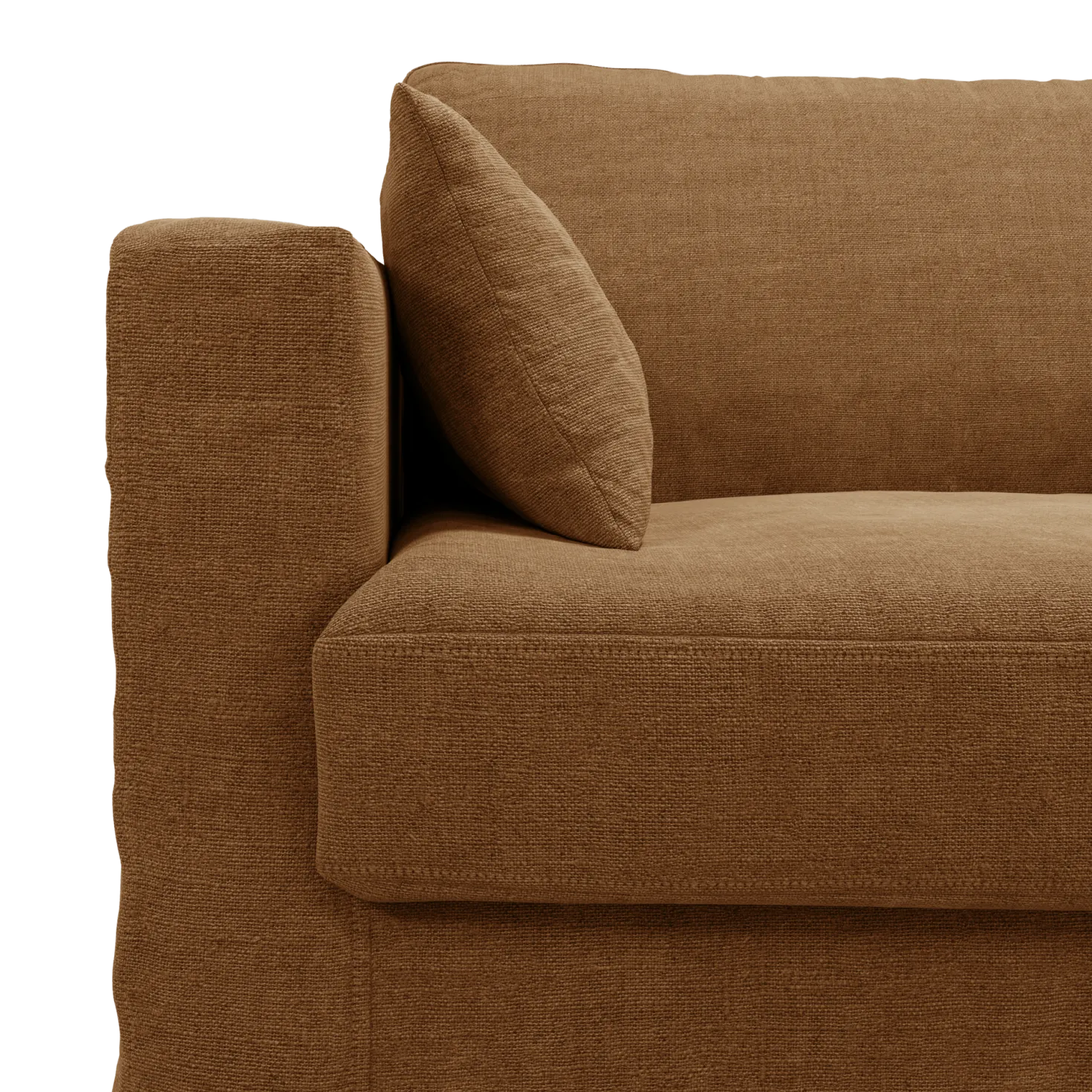 Fauteuil XL lin déhoussable Martigues