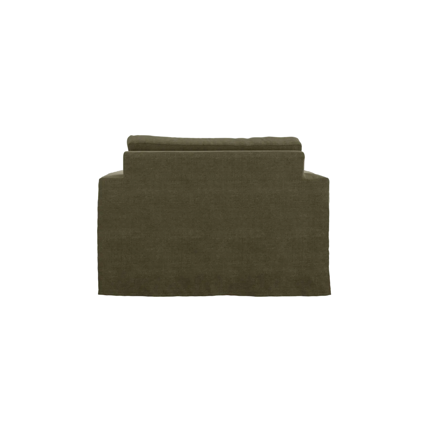 Fauteuil XL lin déhoussable Martigues