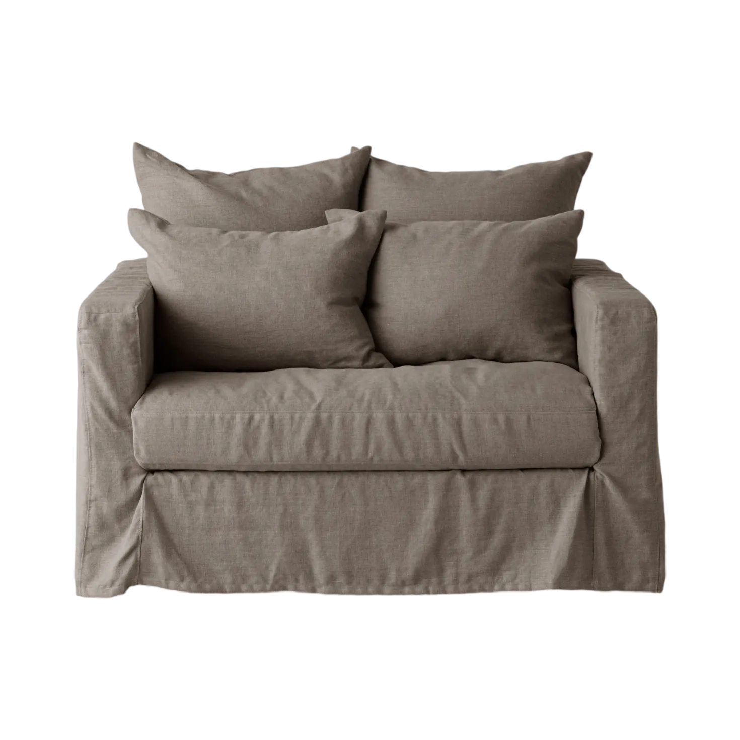 Fauteuil XL lin déhoussable Moëze