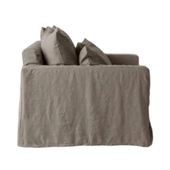 Fauteuil XL lin déhoussable Moëze