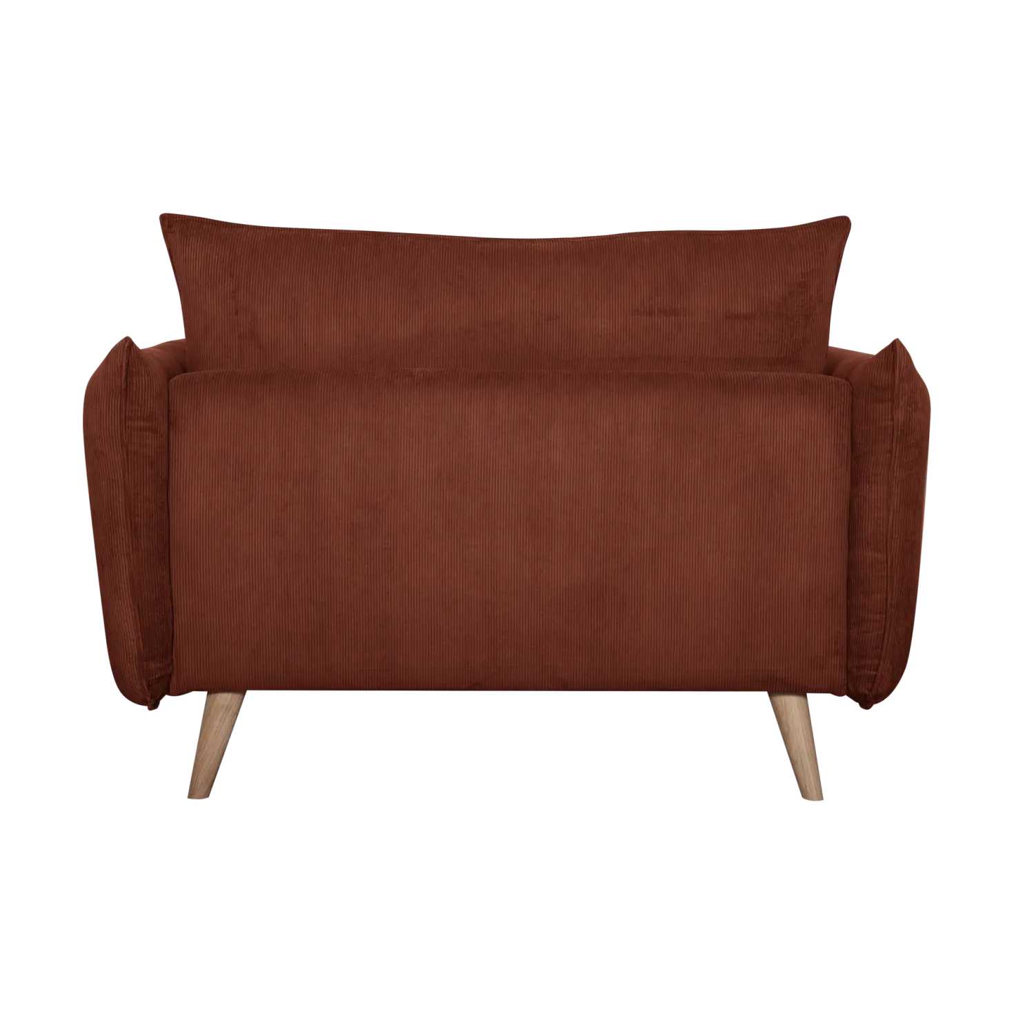 Fauteuil XXL velours côtelé Orion