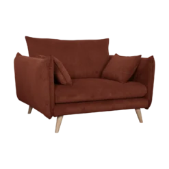 Fauteuil XXL velours côtelé Orion