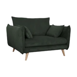 Fauteuil XXL velours côtelé Orion