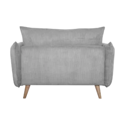 Fauteuil XXL velours côtelé Orion