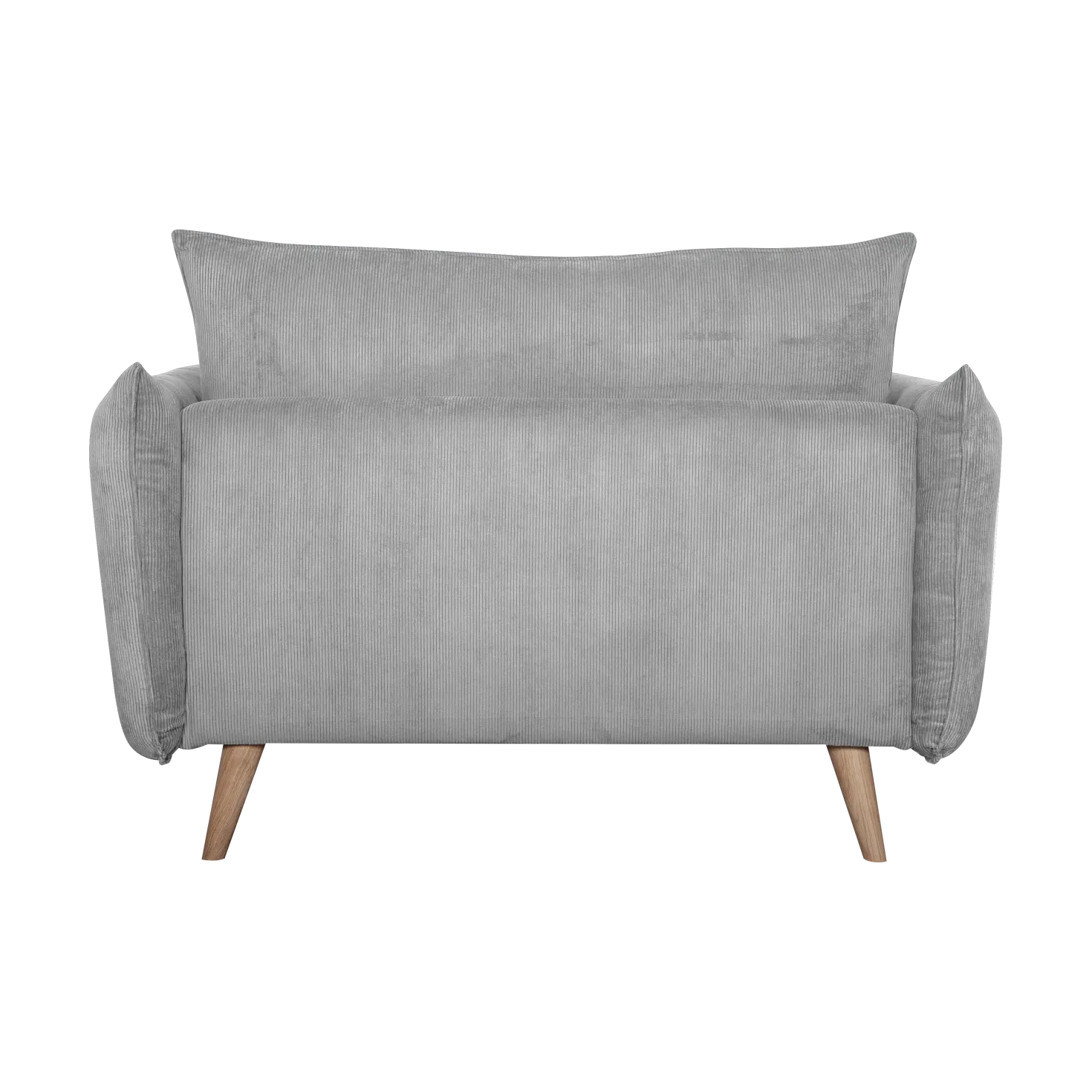 Fauteuil XXL velours côtelé Orion