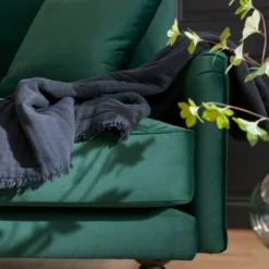 Fauteuil XXL velours Olie