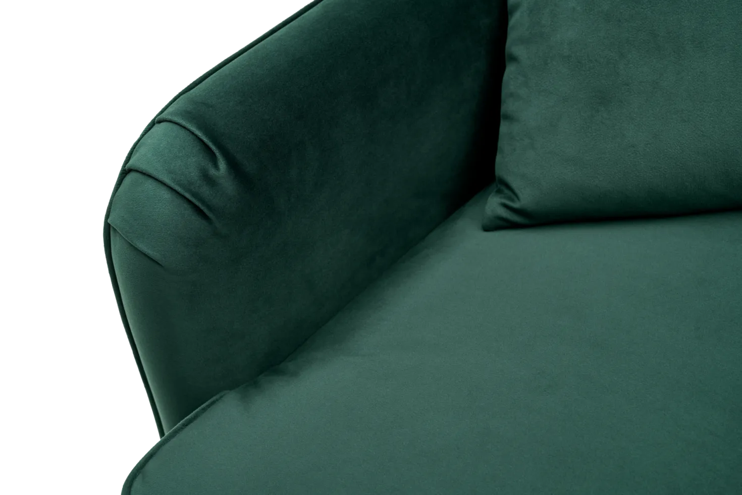 Fauteuil XXL velours Olie