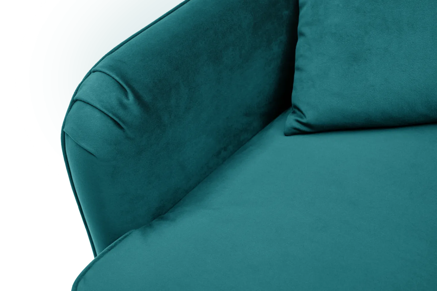 Fauteuil XXL velours Olie