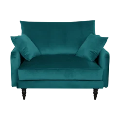 Fauteuil XXL velours Olie