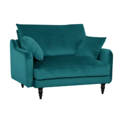 Fauteuil XXL velours Olie