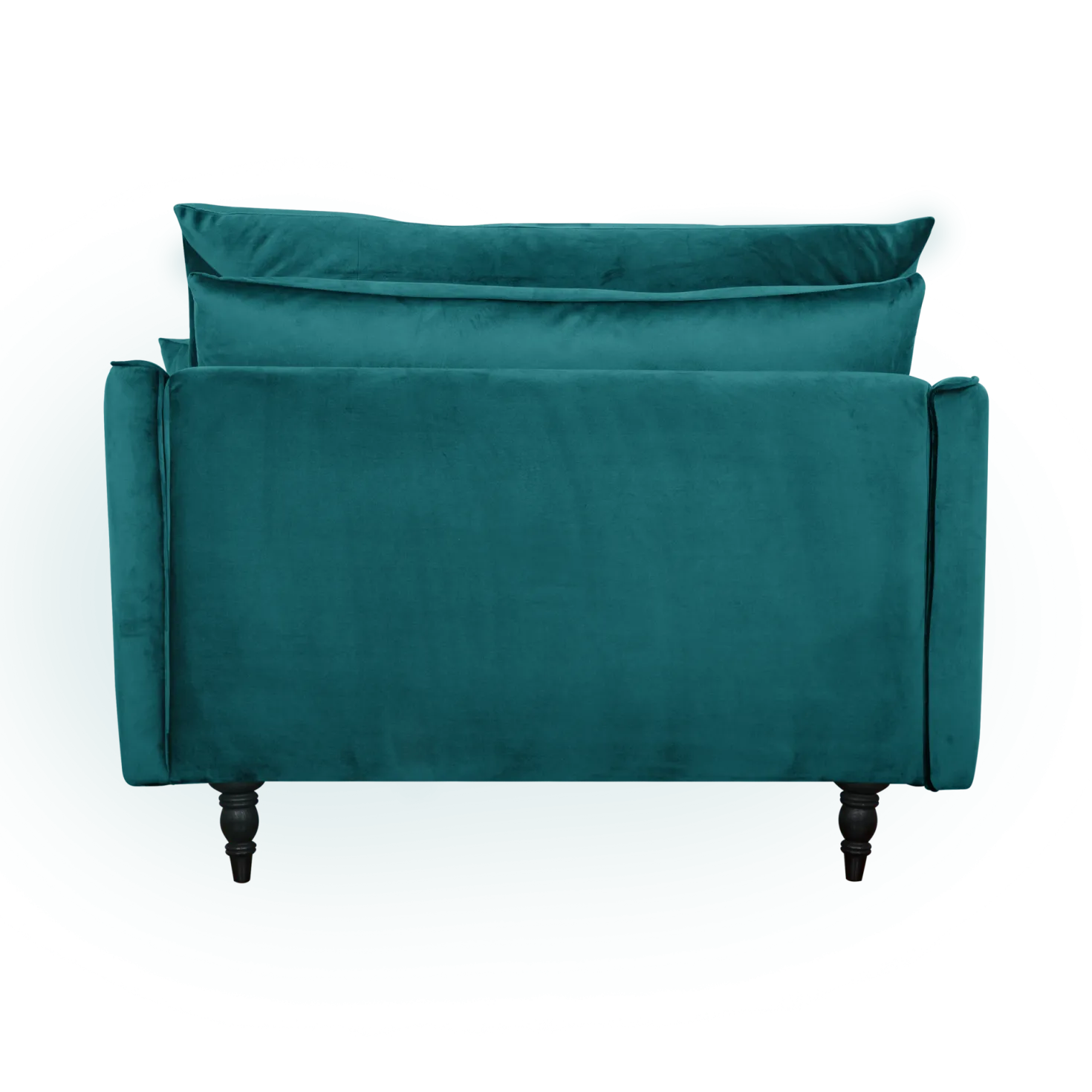 Fauteuil XXL velours Olie