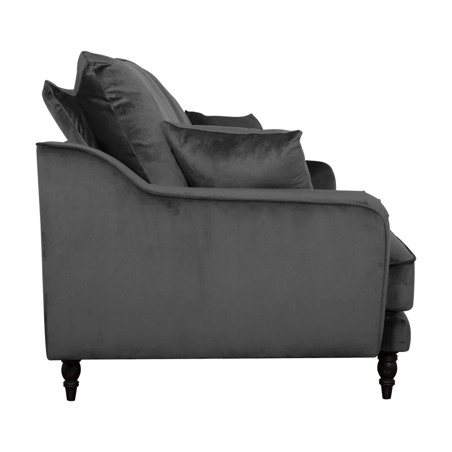 Fauteuil XXL velours Olie