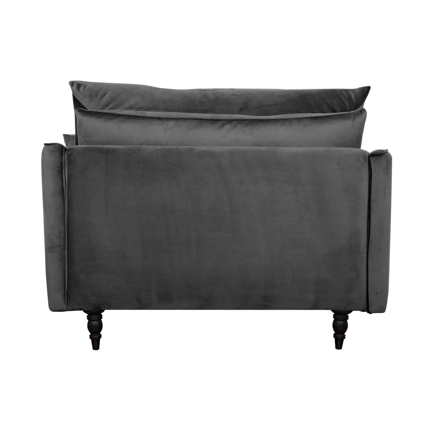Fauteuil XXL velours Olie