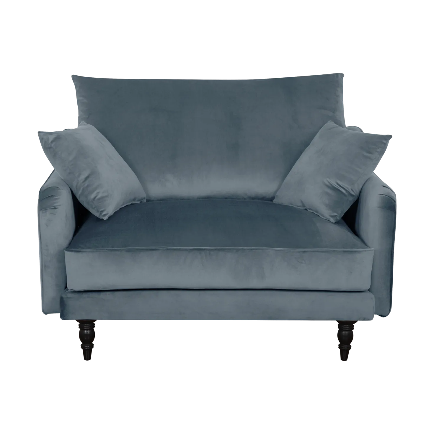 Fauteuil XXL velours Olie