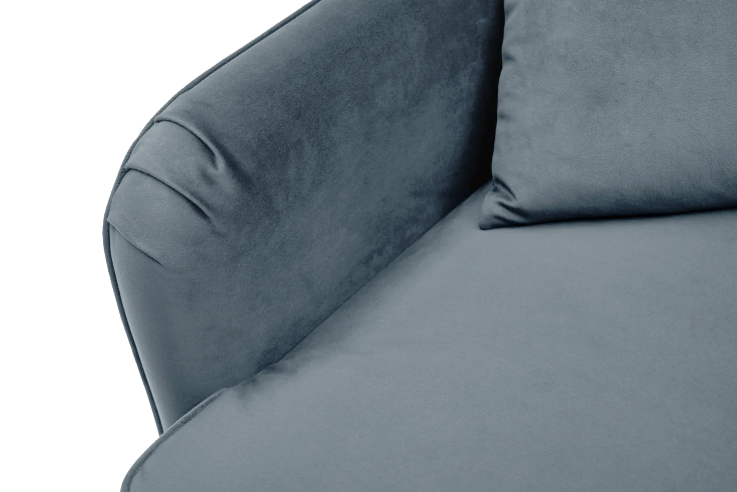 Fauteuil XXL velours Olie