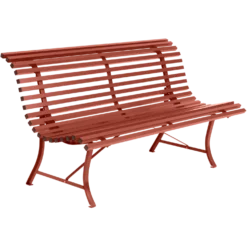 FERMOB Banc 3 Places 150 cm Louisiane en Acier