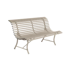 FERMOB Banc 3 Places 150 cm Louisiane en Acier