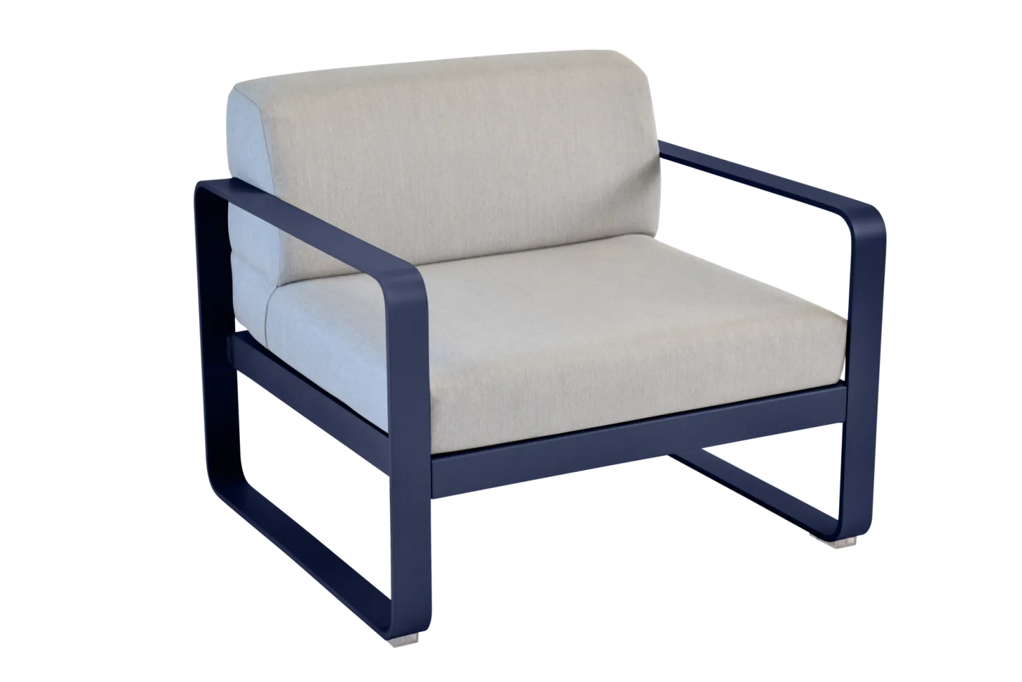FERMOB Fauteuil Bellevie Gris Flanelle en Aluminium