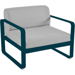 FERMOB Fauteuil Bellevie Gris Flanelle en Aluminium