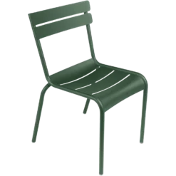 FERMOB Lot de 2 Chaises Empilables Luxembourg en Aluminium