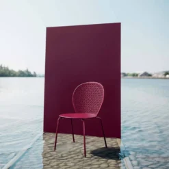 FERMOB Lot de 2 Chaises Empilables Lorette en Acier