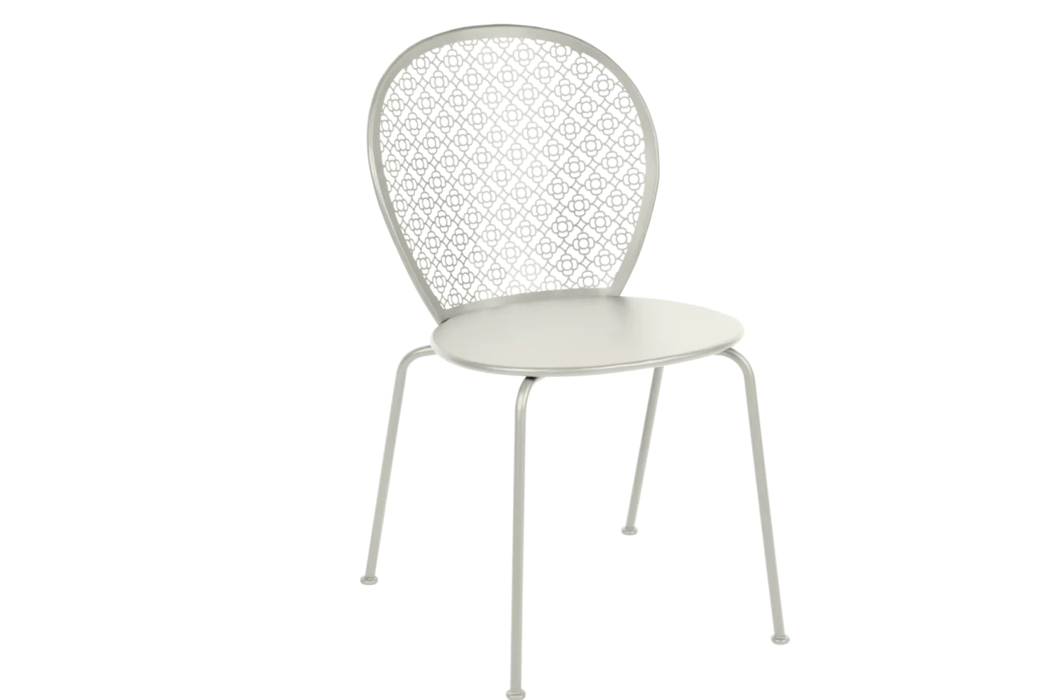FERMOB Lot de 2 Chaises Empilables Lorette en Acier