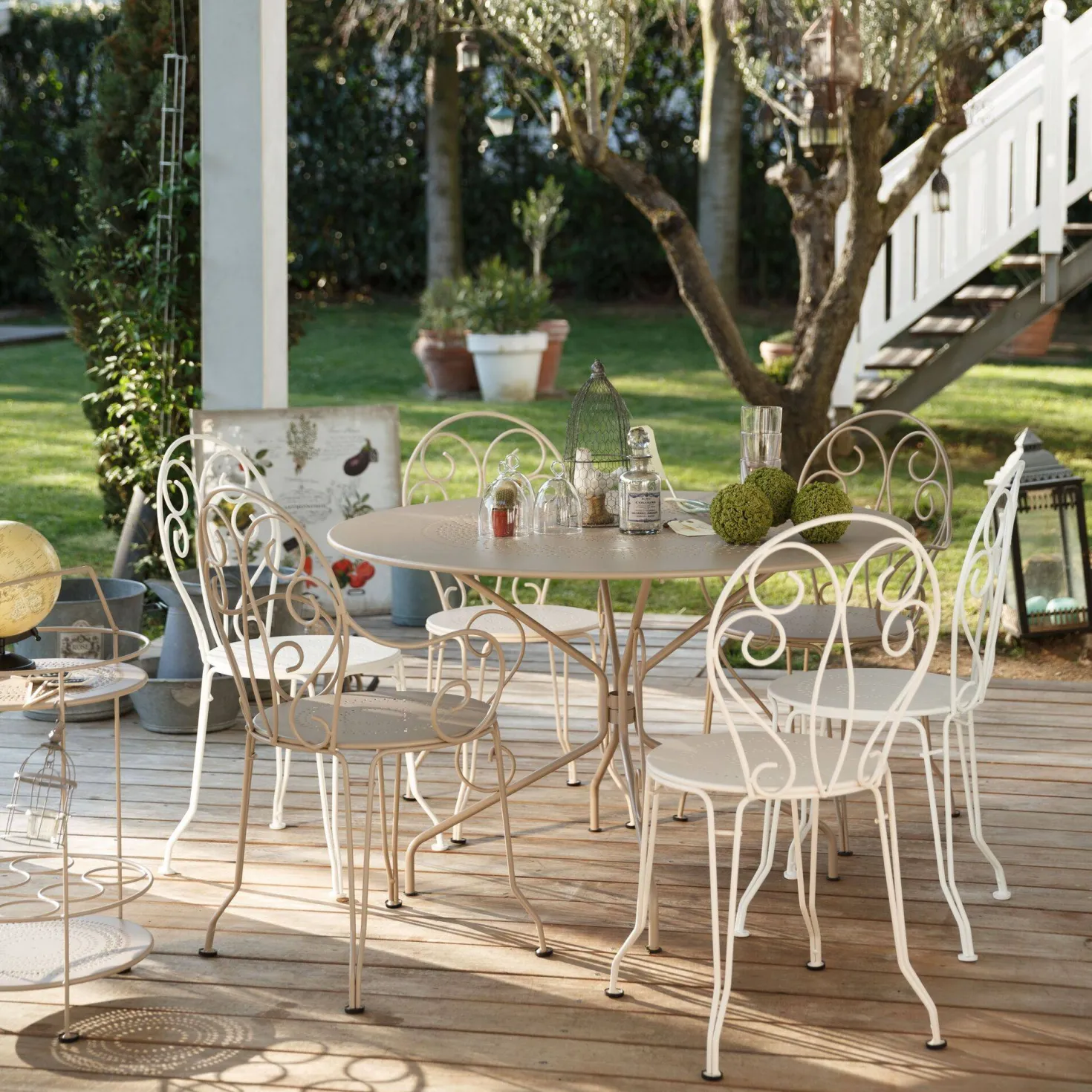FERMOB Lot de 2 Chaises Empilables Montmartre en Acier