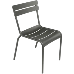 FERMOB Lot de 2 Chaises Empilables Luxembourg en Aluminium
