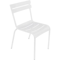 FERMOB Lot de 2 Chaises Empilables Luxembourg en Aluminium